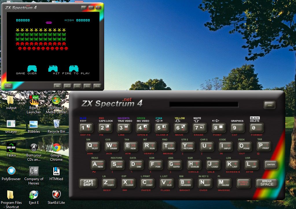 Zx Spectrum Emulator Vista