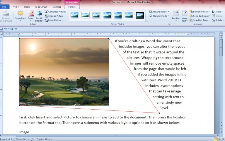 How to add image text wrapping to documents in Word [Tip] | dotTech