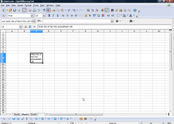 how to add cells in openoffice excel