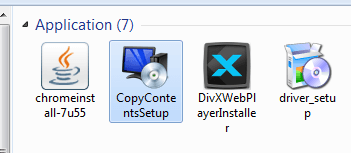 Copy Contents Windows b