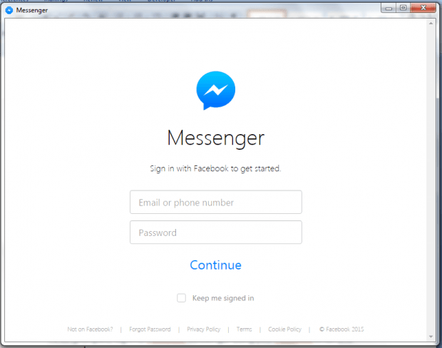 Facebook Messenger for Desktop d