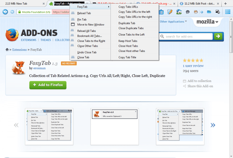 How to add new tab options to context menu in Firefox [Tip] dotTech