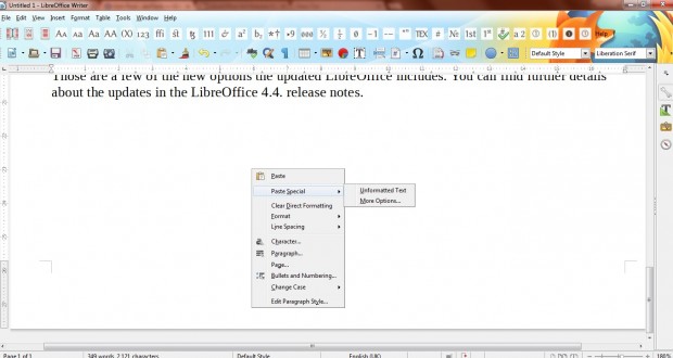 LibreOffice 4.44