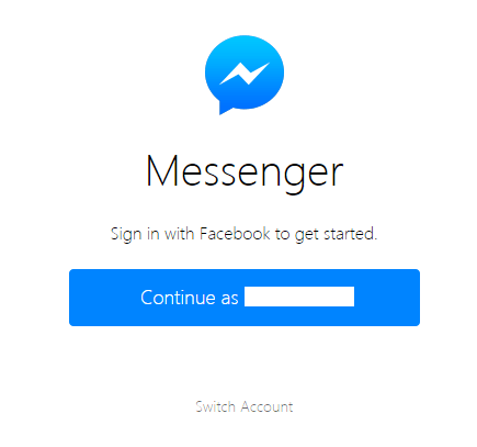 Messenger for Web c