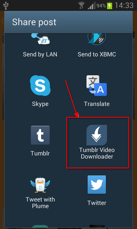 tumblr app download video
