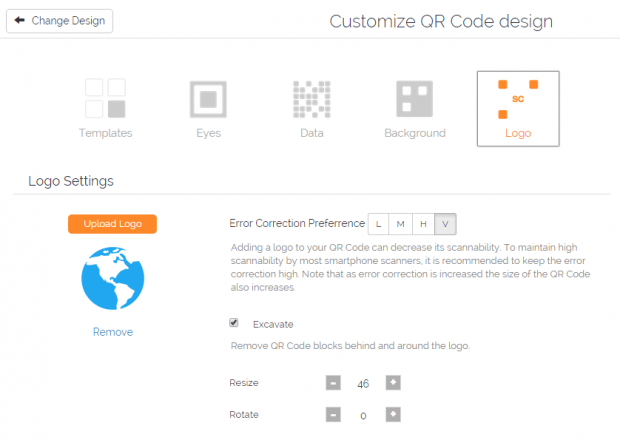 create QR code with logo online c