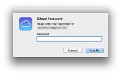 iCloud password