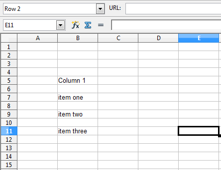 spreadsheet filter