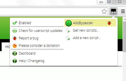 user script manager Chrome c
