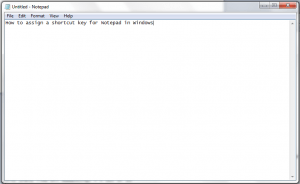 How to open Notepad with a shortcut key in Windows [Tip] | dotTech