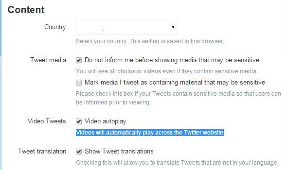 disable autoplay for video tweets