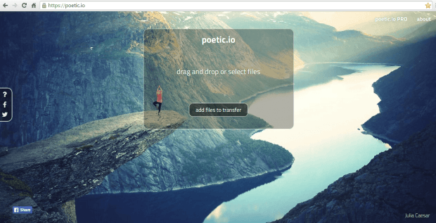send and share files online b