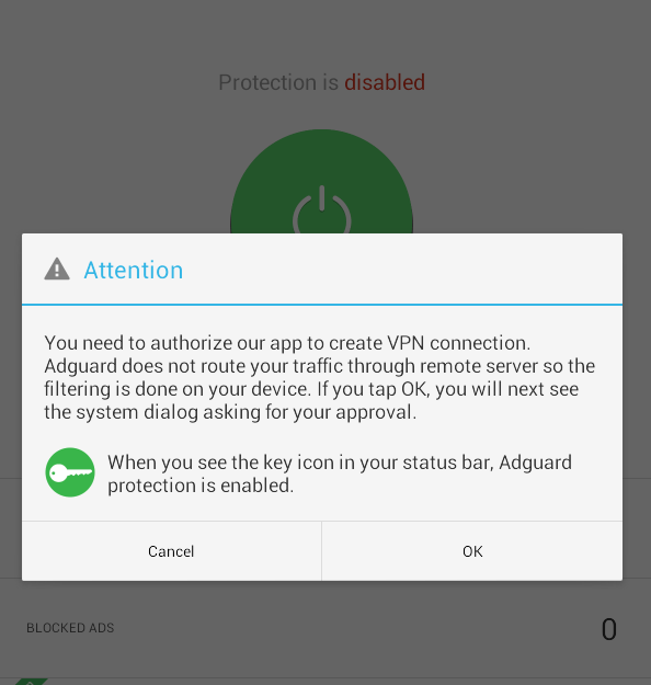 AdGuard Android b