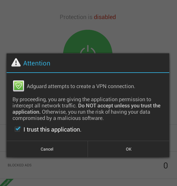 AdGuard Android c