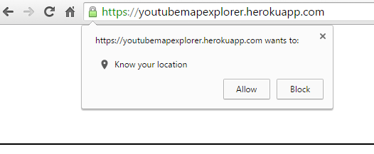 YouTube Map Explorer
