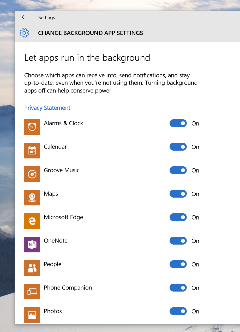 How to manage background apps in Windows 10 [Tip] | dotTech