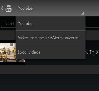 set YouTube video as alarm tone Android g
