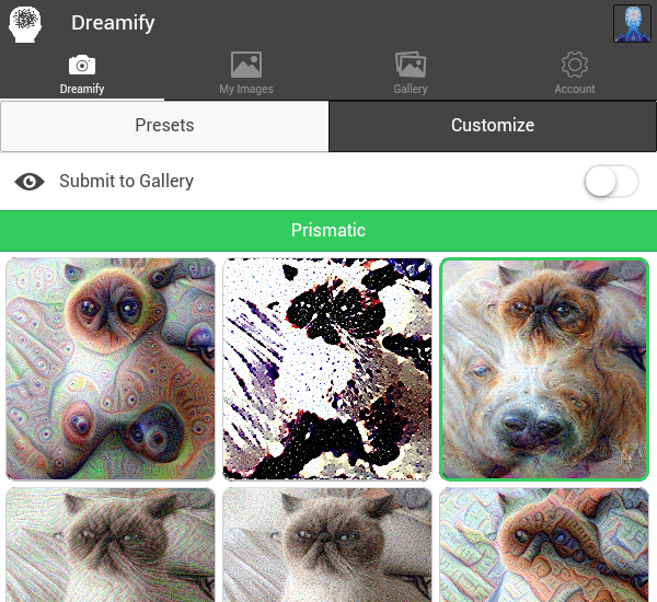 Dreamify app Android b