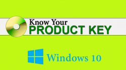 Windows 10 product key 