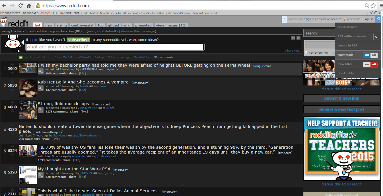 How To Enable Night Mode For Reddit In Chrome Tip Dottech
