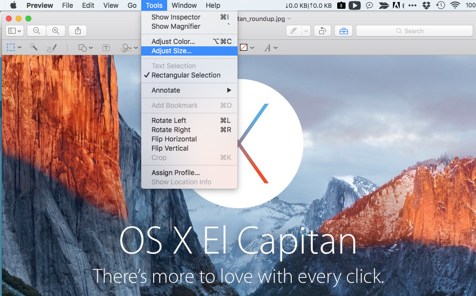 How to crop and resize images and infographics in Mac OS X [Tip] | dotTech