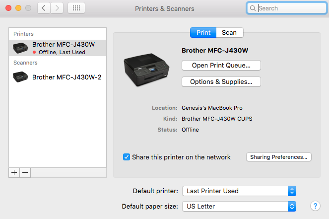 how to scan on printer to mac