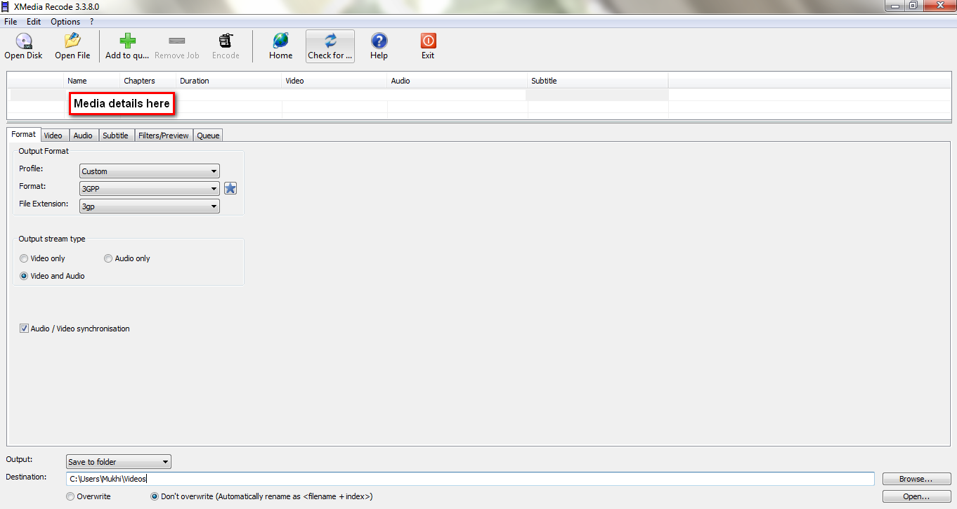 xmedia recode 64bit