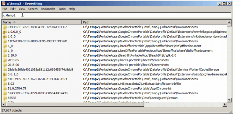 Everything は Windows でファイルやフォルダーを即座に見つける素晴らしいユーティリティです